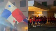 Surinam no se dejó de hinchas de Panamá: les salió mal la provocación y todo quedó en video