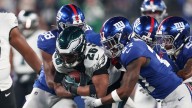 How Saquon Barkley is doing against Giants on Thursday night