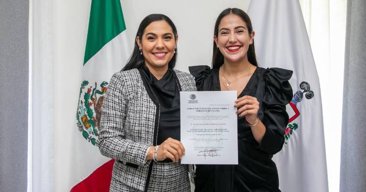 Designa gobernadora a Claudia Guzmán y Paloma Gómez en áreas de seguridad y justicia