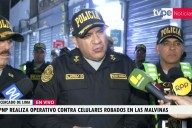 PNP: más de 1000 celulares incautados y cuatro detenidos tras operativo en Las Malvinas