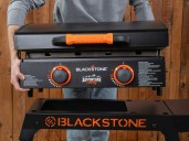 Blackstone griddle with stand has over 15,000 5-star reviews & keeps you tailgate, camping ready for $197