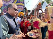 Minister Sanjeev Arora inaugurates Saras Mela-2025 Photo Source: Babushahi Bureau [ FULL VIEW ]