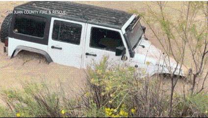 San Juan County warn of flooded roads