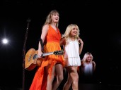 There are 25 artists who have been featured on a Taylor Swift song