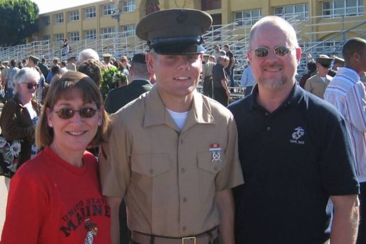 Father running Marine Corps Marathon to remember late son
