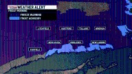 Frigid/frosty start, then bright/pleasant Friday afternoon. Dry/seasonable Saturday. Rain, windy, coastal flooding Sunday/Monday