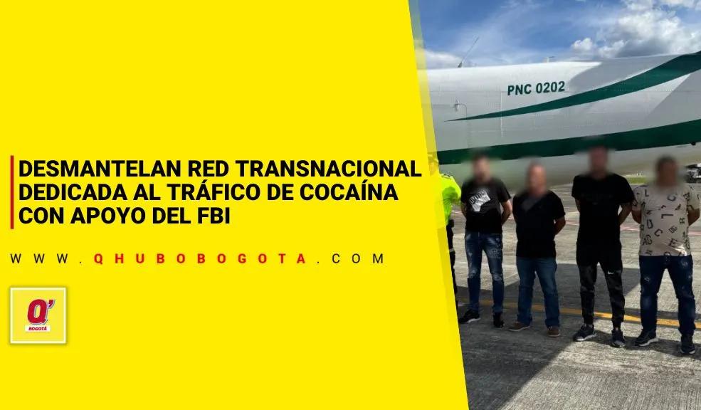 Desmantelan red transnacional dedicada al tráfico de cocaína