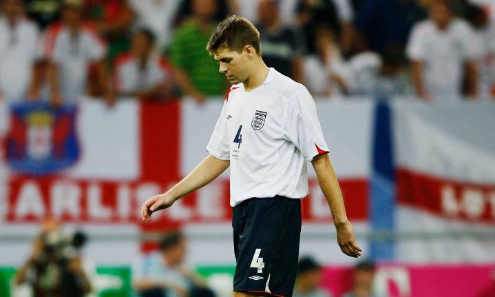 Steven Gerrard brands England's Golden Generation as 'egotistical losers'