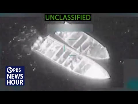 News Wrap: U.S. strikes alleged drug boats in Pacific, killing at least 14