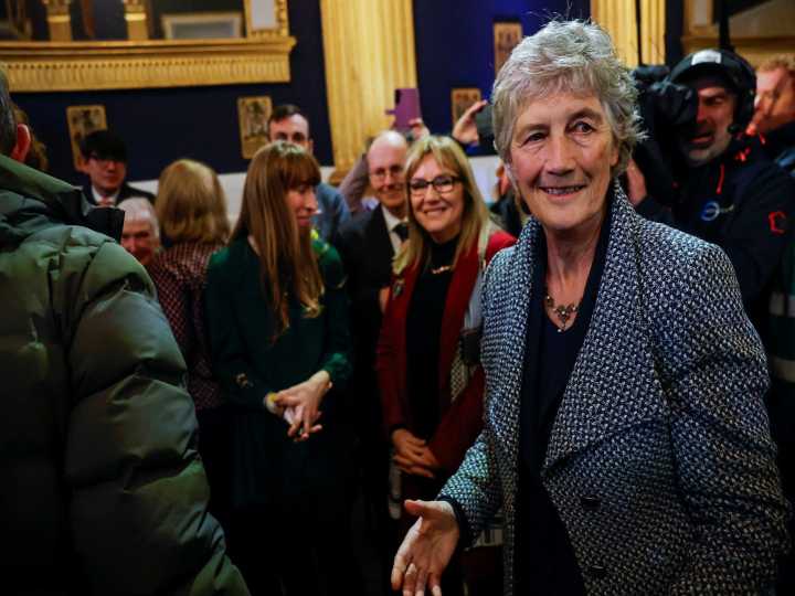 Ireland’s Catherine Connolly poised for presidency after rival co