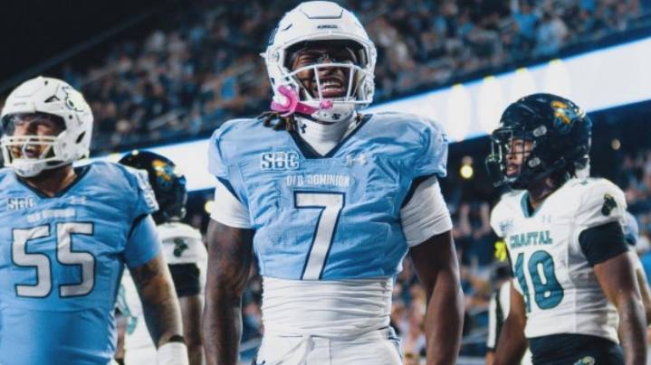 ODU football comfortable 'being themselves' as they jump out to a 4