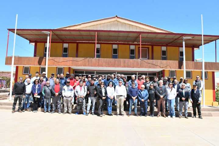 Exitoso seminario de seguridad para la pequeña minería reunió a productores en El Salado