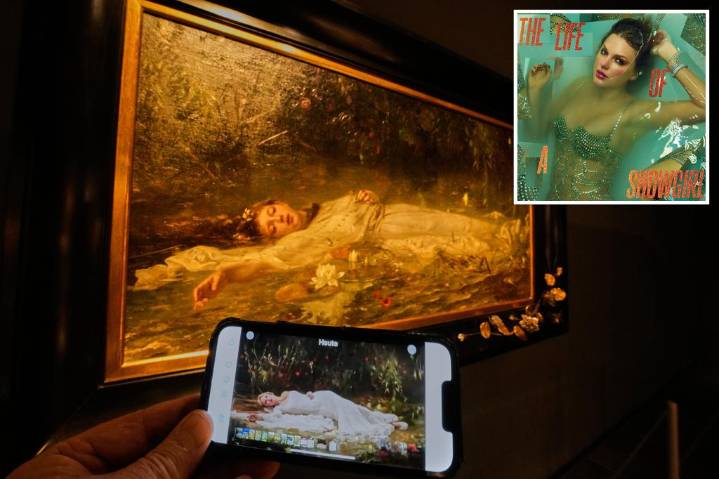 Taylor Swift fans flocking to German museum to see this painting from her new video: 'It's been a shock'