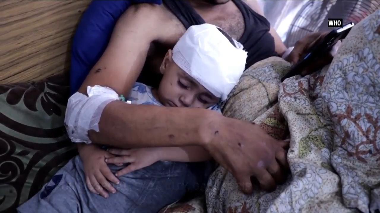 WHO delivers medical equipment and provides support to overwhelmed hospitals in Gaza Strip