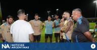 Invitado de lujo: Daddy Yankee estuvo en el entrenamiento de la Selección