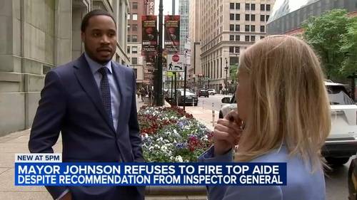 Chicago Mayor Brandon Johnson refuses to fire top aide despite recommendation from inspector general over lack of cooperation