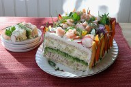Smorgastarta is a savoury Swedish sandwich-cake perfect for hosting