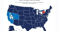 Americans are cheering on the Blue Jays, according to website