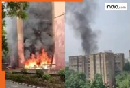 Massive fire erupts at MPs' Brahmaputra Apartments near Parliament House; serious questions raised over non