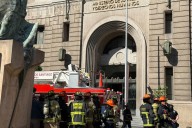 VIDEOS. Evacúan el Ministerio de Justicia por incendio: fuego controlado y ventilación en tres pisos