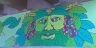 Artwork expands on Interstate 91 underpass