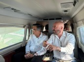 Supervisa Américo Villarreal creciente del Pánuco; preparados para brindar apoyo en caso necesario