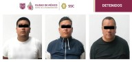 Detienen a 3 extorsionadores que exigieron dinero a vendedor de casa de materiales en Iztapalapa