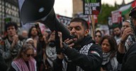'I don't give a f--- about the Jewish community' says pro-Palestinian protester amid mob violence