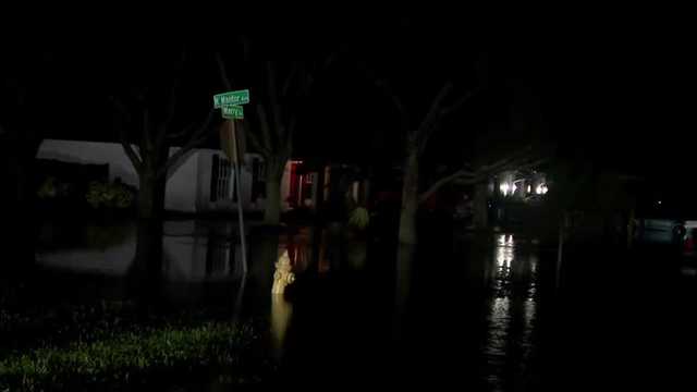 Titusville Fire advising people stay indoors and off roadways