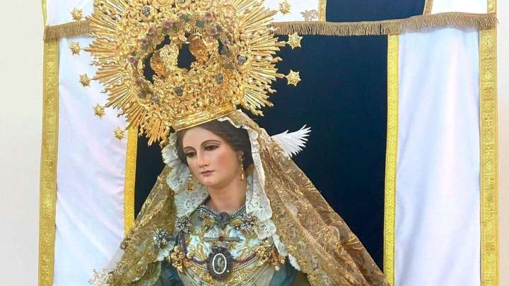 La Virgen del Rosario saldrá por primera vez por las calles de Huelva