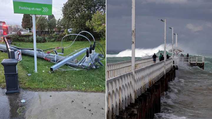 BOM issues ‘severe’ weather warning as damaging winds are predicted to batter states