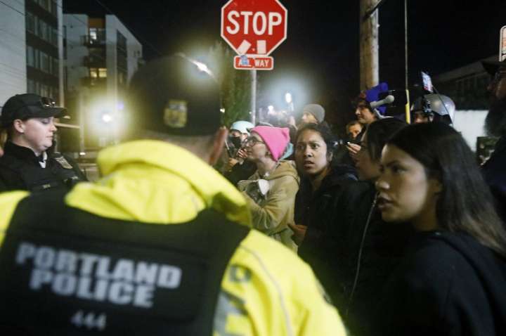 As Portland waits for ruling on troop deployment, police stay close to ICE protests: Get caught up