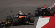 Verstappen earns easy US Grand Prix sprint win after McLaren title leaders crash out