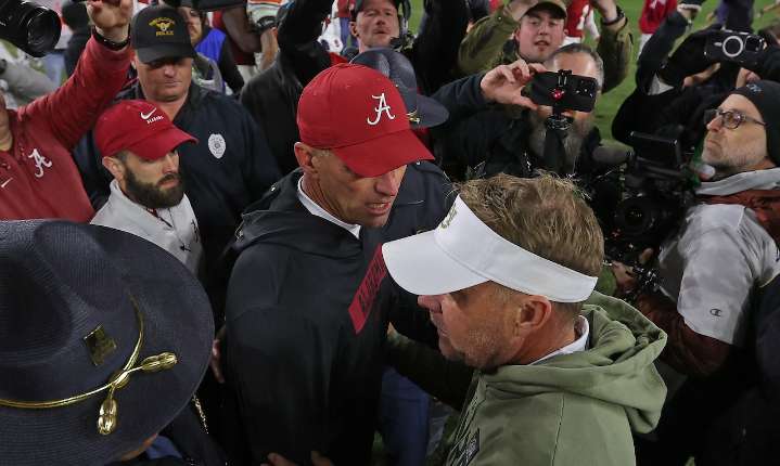 Kalen DeBoer Hugh Freeze buyout Which SEC football coach has the highest buyout? Which has the lowest?