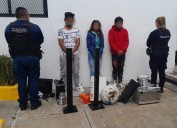 Detienen a tres ladronzuelos en Mineral de la Reforma