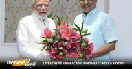 PM Modi calls on V-P CP Radhakrishnan, exchanges deepawali greetings