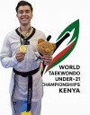 Conquista Clemente Lara su pase al Mundial de Taekwondo Kenia 2025