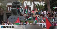 Miles de personas se manifiestan en Gran Canaria por el pueblo palestino: “Los niños de Gaza no son una amenaza”
