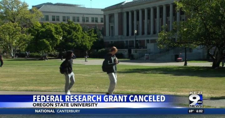 OSU loses 2023 federal funding grant due to Trump's climate research cutbacks