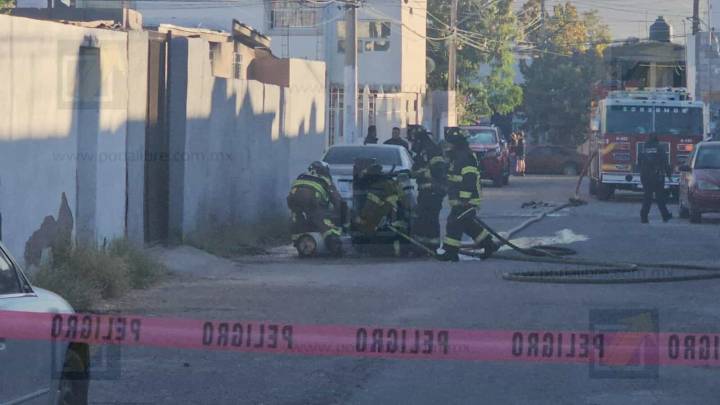 Explosión por fuga de gas provoca daños en vivienda de la colonia Nacional
