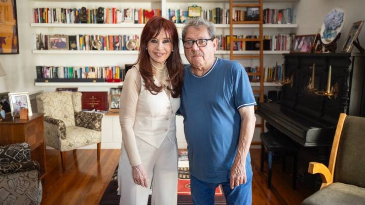 Cristina recibió al escritor mexicano Paco Ignacio Taibo II