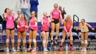 Which Eugene-area volleyball teams reached the state playoffs?