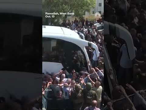 Palestinian prisoners are released as part of ceasefire deal with Israel