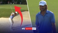 Tommy Fleetwood nails a superb EAGLE on 14th hole at the India Championship