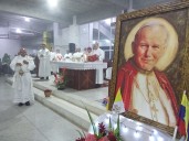 Catedral de Ciudad Guayana celebró solemne fiesta de San Juan Pablo II