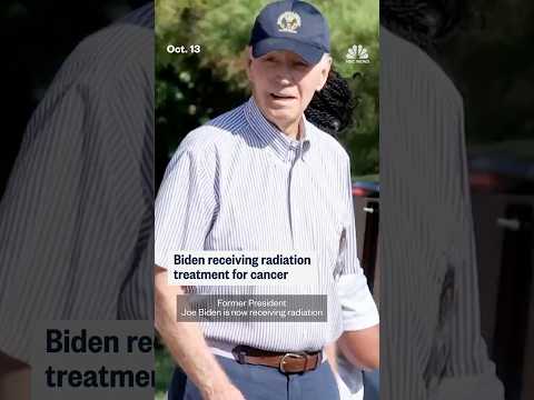 Biden receiving radiation treatment for cancer