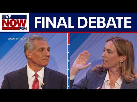NJ Governor Race: Sherrill, Ciatarelli face off in final debate