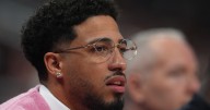 Tyrese Haliburton watches as Pacers celebrate Nancy Leonard in emotional rematch of the NBA Finals