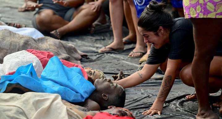Río de Janeiro: Habitantes de las favelas hallan 40 cadáveres tras la operación policial en Brasil | Complexo do Penha | Comando Vermelho
