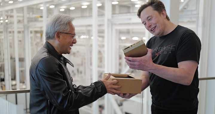 NVIDIA’s Jensen Huang Hand-Delivers the “World’s Smallest Supercomputer,” the DGX Spark, to Elon Musk, Right Alongside Its Retail Launch